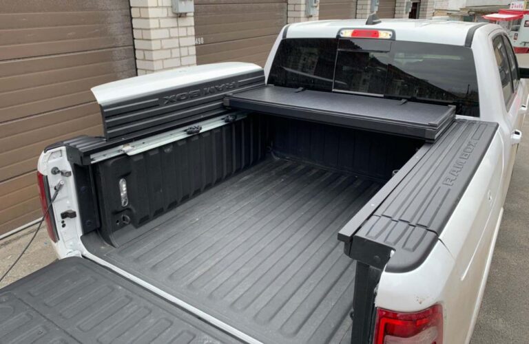 Aluminium Hard Tri-Fold Tonneau Cover for Dodge Ram 1500 ( with box ...